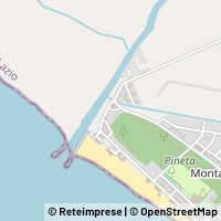 Kaart Montalto di Castro