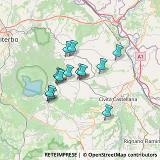Mappa Via Campo Sportivo, 01034 Fabrica di Roma VT, Italia (5.91357)