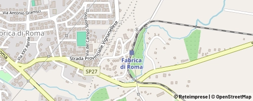 Mappa Fabrica di Roma