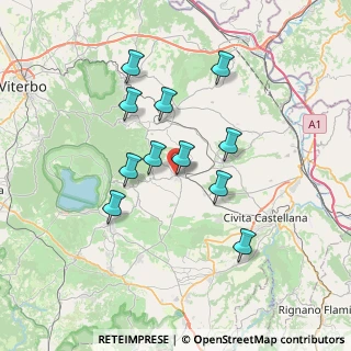 Mappa Piazza Garibaldi, 01034 Fabrica di Roma VT, Italia (6.58273)
