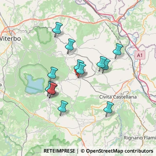 Mappa Via Chiuso Variana, 01034 Fabrica di Roma VT, Italia (6.94154)