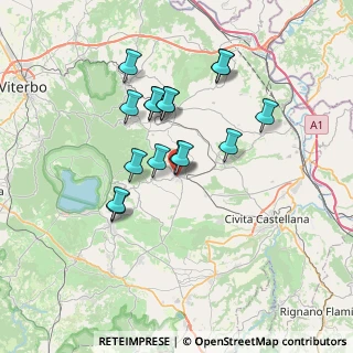 Mappa Via Chiuso Variana, 01034 Fabrica di Roma VT, Italia (6.33188)