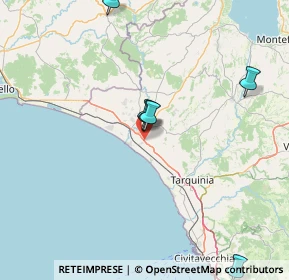 Mappa Via Aurelia km 106, 01014 Montalto di Castro VT, Italia (40.382)