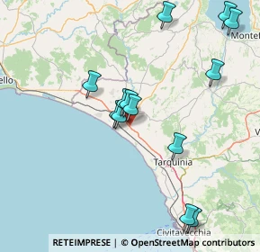 Mappa Via Aurelia km 106, 01014 Montalto di Castro VT, Italia (16.61538)