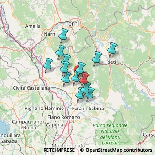 Mappa P.za del Municipio, 02041 Casperia RI, Italia (9.84)