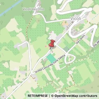 Mappa Contrada colle scurcola, 65010 Vicoli, Pescara (Abruzzo)