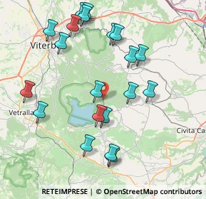 Mappa SP1, 01032 Caprarola VT, Italia (8.909)