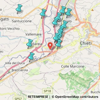 Mappa Via Vella, 66100 Chieti CH, Italia (2.10714)