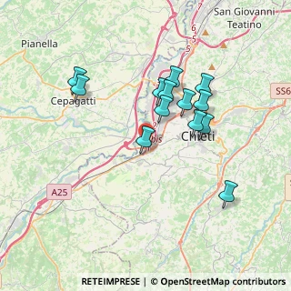 Mappa Via Vella, 66100 Chieti CH, Italia (3.42769)
