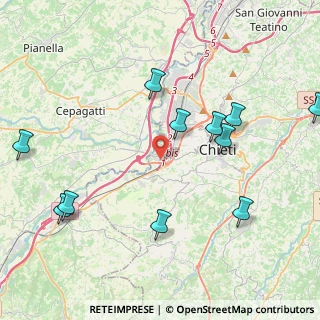 Mappa Via Vella, 66100 Chieti CH, Italia (5.10545)
