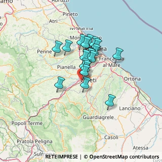 Mappa Via Vella, 66100 Chieti CH, Italia (10.32211)