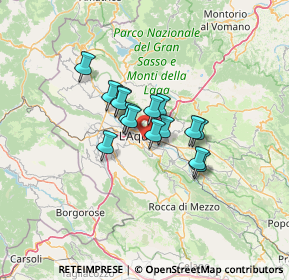 Mappa SS 17 Loc. Mammarella, 67100 L'Aquila AQ (8.64467)