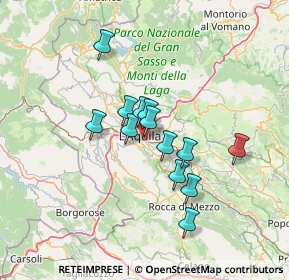 Mappa SS 17 Loc. Mammarella, 67100 L'Aquila AQ (10.89769)