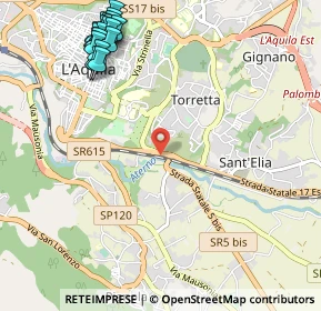 Mappa SS 17 Loc. Mammarella, 67100 L'Aquila AQ (1.491)