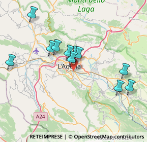 Mappa SS 17 Loc. Mammarella, 67100 L'Aquila AQ (7.64455)