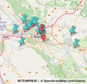 Mappa SS 17 Loc. Mammarella, 67100 L'Aquila AQ (3.66846)