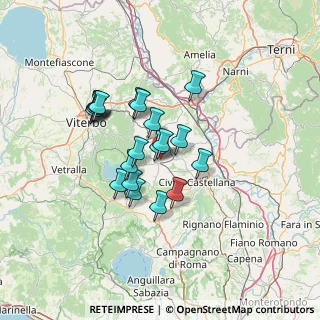 Mappa Via Vignanello, 01034 Fabrica di Roma VT, Italia (11.1605)