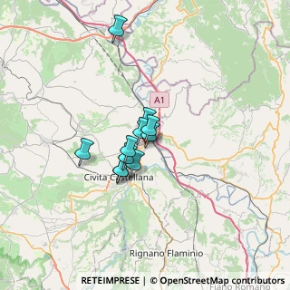 Mappa Via Flaminia km. 68, 01033 Civita Castellana VT, Italia (4.44)