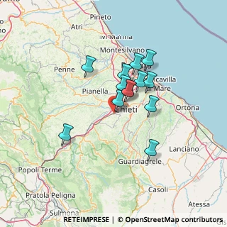 Mappa Via Cigno s.n.c, 66100 Chieti CH, Italia (10.84615)