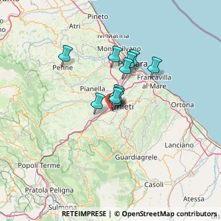 Mappa Via Cigno s.n.c, 66100 Chieti CH, Italia (9.02636)