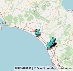 Mappa SP46, 01014 Montalto di Castro VT, Italia (14.2735)