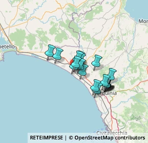 Mappa SP46, 01014 Montalto di Castro VT, Italia (10.14)