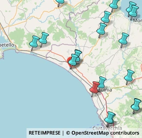 Mappa SP46, 01014 Montalto di Castro VT, Italia (22.84211)