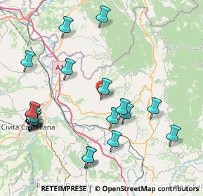 Mappa Via dei Cappuccini, 02042 Collevecchio RI, Italia (10.0625)