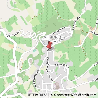 Mappa Viale Regina Margherita,  15, 66010 Villamagna, Chieti (Abruzzo)