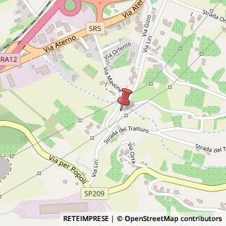 Mappa Via Emilio de Matteis, 1, 66100 Chieti, Chieti (Abruzzo)