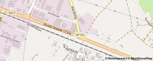 Mappa L’Aquila