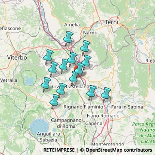 Mappa Via Flaminia Km 58.300, 01033 Civita Castellana VT, Italia (11.16857)