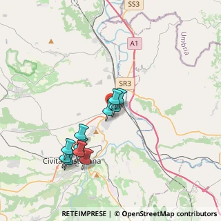 Mappa Via Flaminia Km 58.300, 01033 Civita Castellana VT, Italia (3.56545)