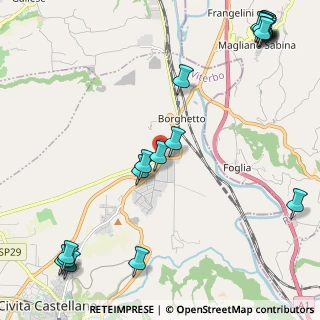 Mappa Via Flaminia Km 58.300, 01033 Civita Castellana VT, Italia (3.376)