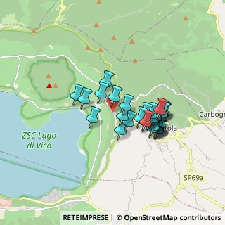 Mappa Via Cassia Cimina, 01032 Caprarola VT, Italia (1.47333)