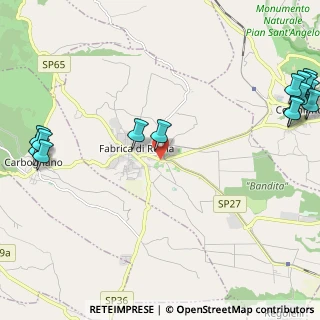 Mappa Via IV Novembre, 01034 Fabrica di Roma VT, Italia (3.46733)