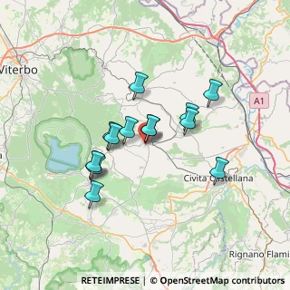 Mappa Via Variana, 01034 Fabrica di Roma VT, Italia (5.89071)