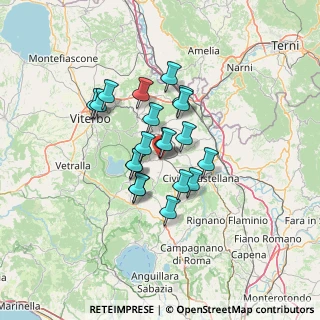 Mappa Via Variana, 01034 Fabrica di Roma VT, Italia (10.1255)
