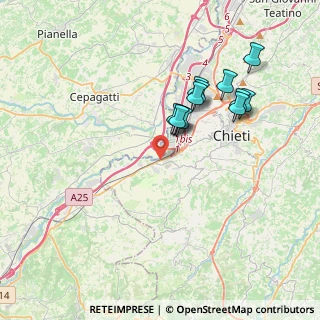 Mappa Via Paolo Bentivoglio, 66100 Chieti CH, Italia (3.52667)