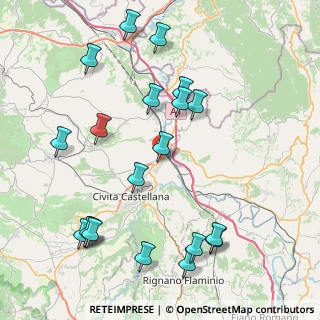 Mappa SS 3 km 58.252, 01033 Civita Castellana VT (10.069)