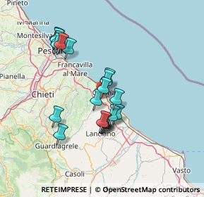 Mappa C.da S. Elena Z, 66026 Ortona CH, Italia (12.76789)