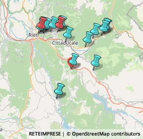 Mappa Via dell'Immagine, 02020 Longone Sabino RI, Italia (8.727)