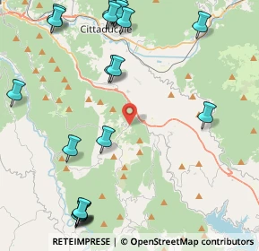 Mappa Via dell'Immagine, 02020 Longone Sabino RI, Italia (6.018)