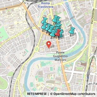 Mappa Via Vincenzo Brunacci, 00146 Roma RM, Italia (0.3845)