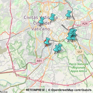 Mappa Via Vincenzo Brunacci, 00146 Roma RM, Italia (4.05455)
