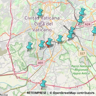 Mappa Via Vincenzo Brunacci, 00146 Roma RM, Italia (4.98091)