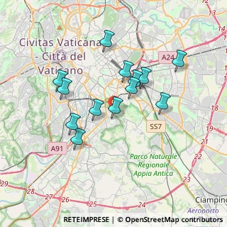 Mappa Ardeatina, 00147 Roma RM, Italia (3.36385)