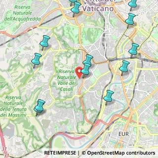 Mappa Via Carlo Oreste Zuretti, 00151 Roma RM, Italia (2.85615)