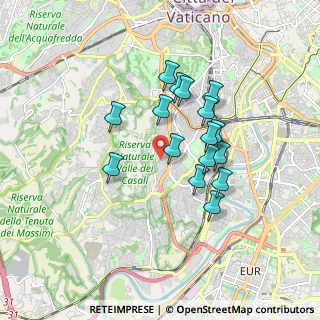 Mappa Via Carlo Oreste Zuretti, 00151 Roma RM, Italia (1.51875)