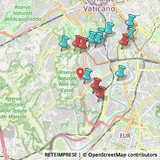 Mappa Via Carlo Oreste Zuretti, 00151 Roma RM, Italia (2.04667)